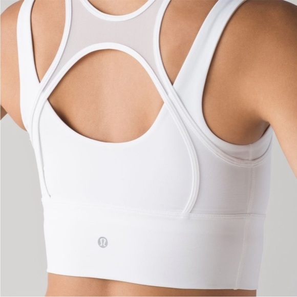 LULULEMON Double Tap Bra Il white size 12 - Picture 5 of 10